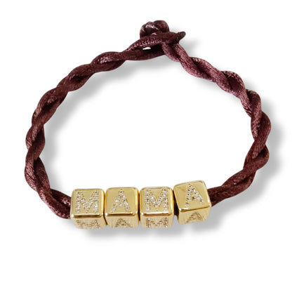 Aliki - Satin Bracelet Mama | Armband