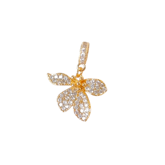 Zirconia Flower - Hanger