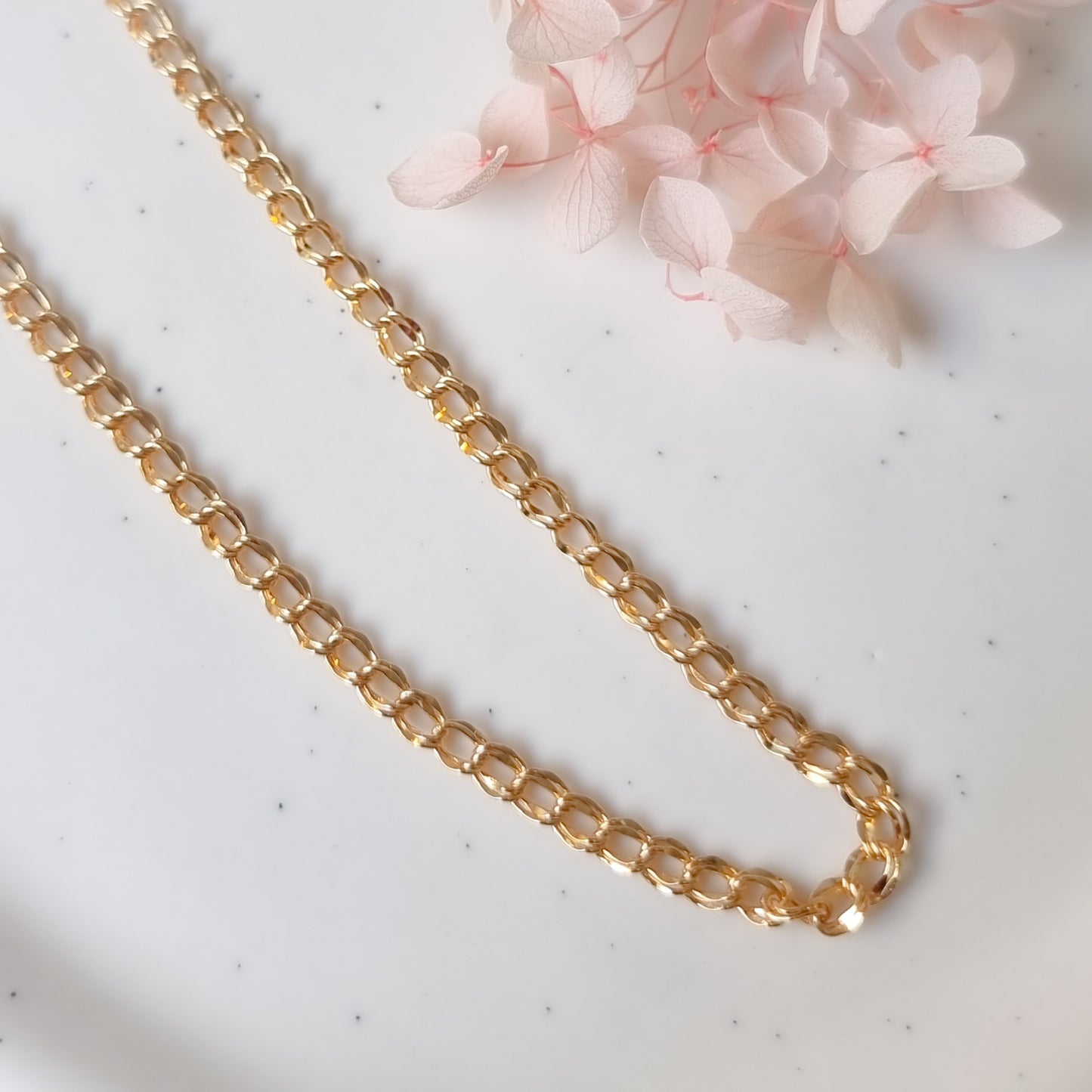 Ketting 24kt Verguld | Schakelketting