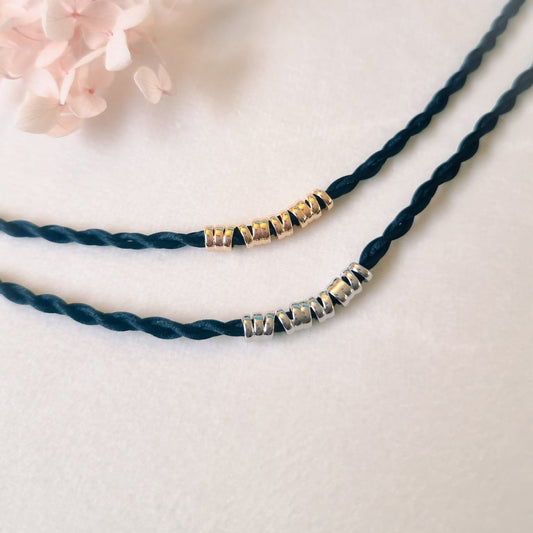 Twisted Satijn Armband | Spiral