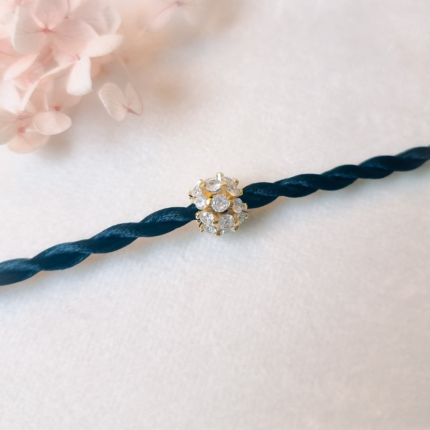 Twisted Satijn Armband | Diamond