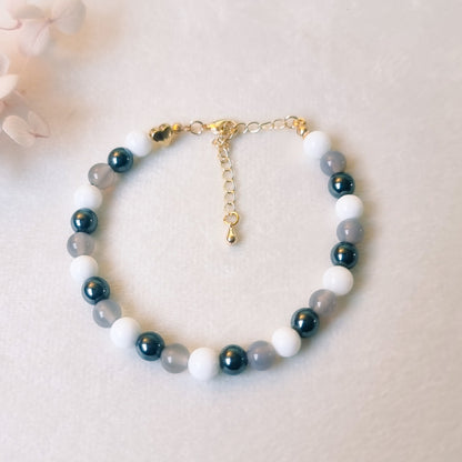 Ketting + Armband 24kt Verguld | Tricolor