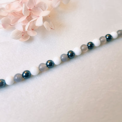 Ketting + Armband 24kt Verguld | Tricolor