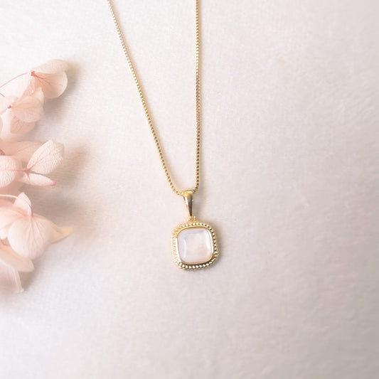 Ketting 24kt Verguld | Pearl