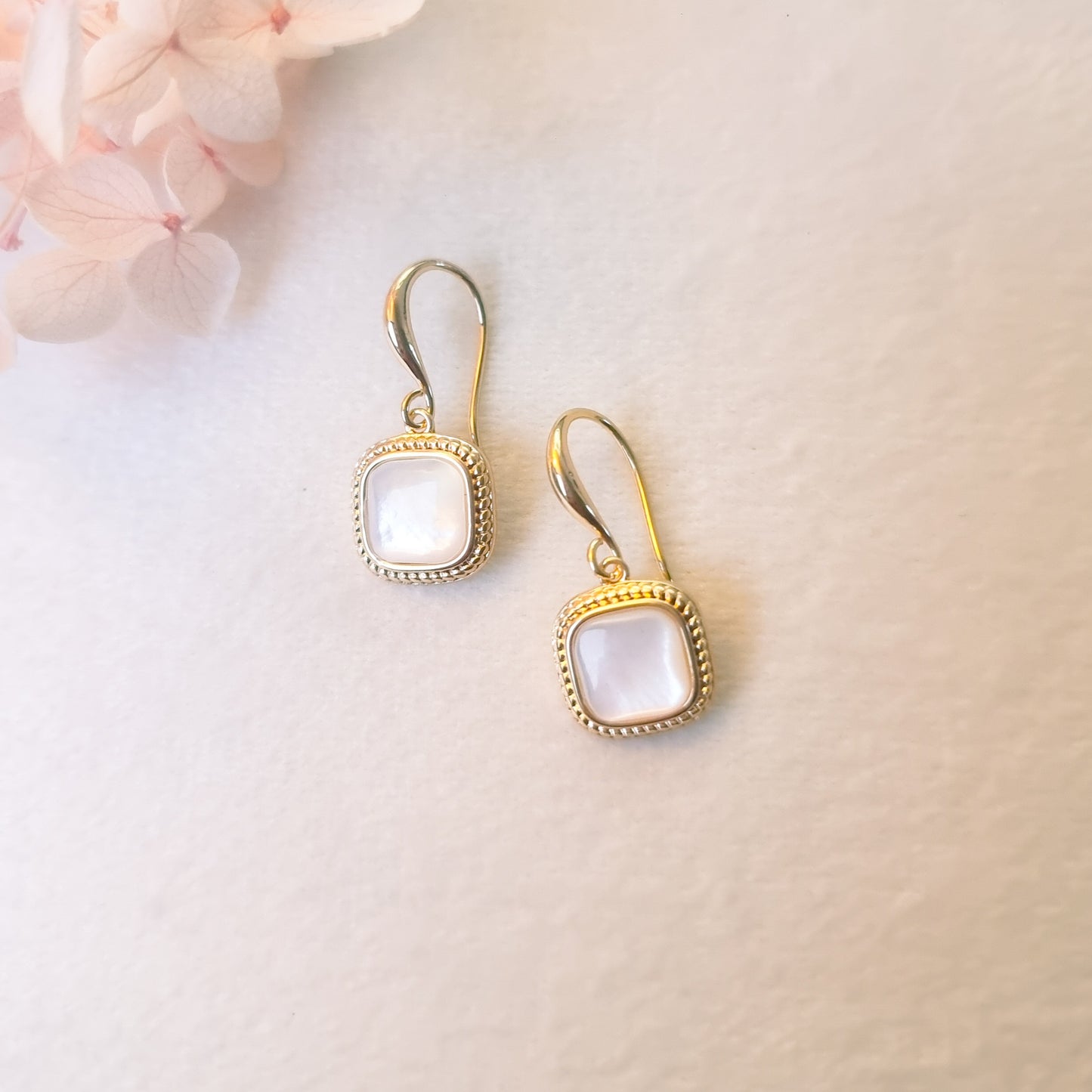 Oorringen 24kt Verguld | Pearl