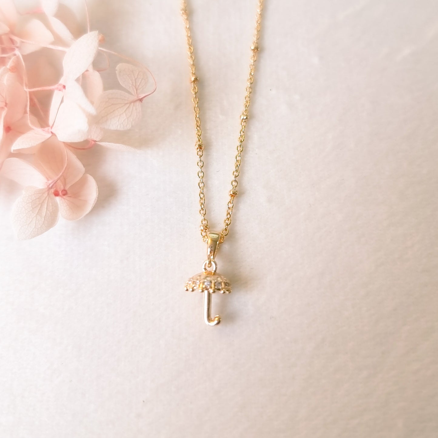 Ketting 24kt Verguld | Umbrella