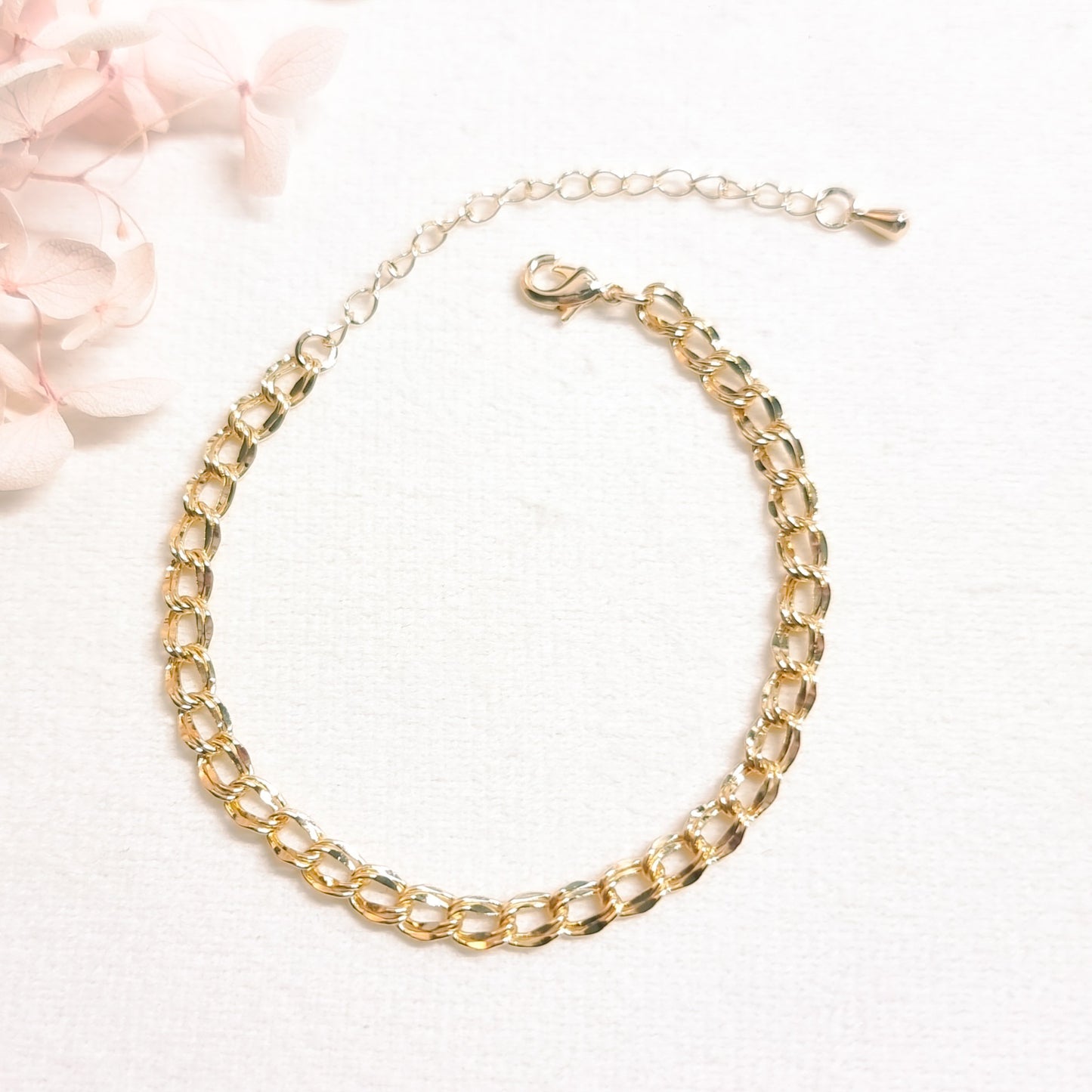 Armband 24kt Verguld | Schakelarmband