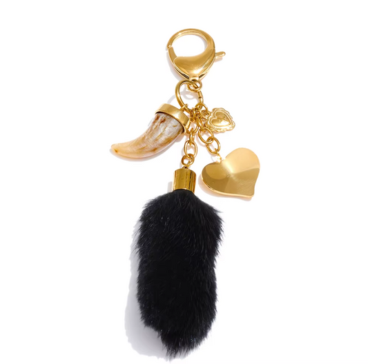 Sleutel - Tas Hanger | Black Tail