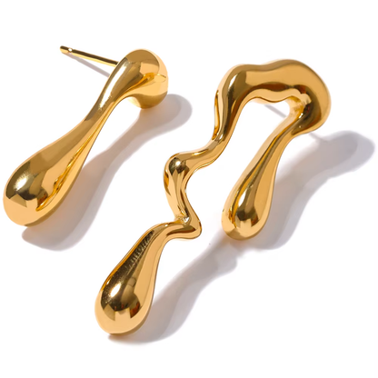 Asymmetrical Studs | Oorringen