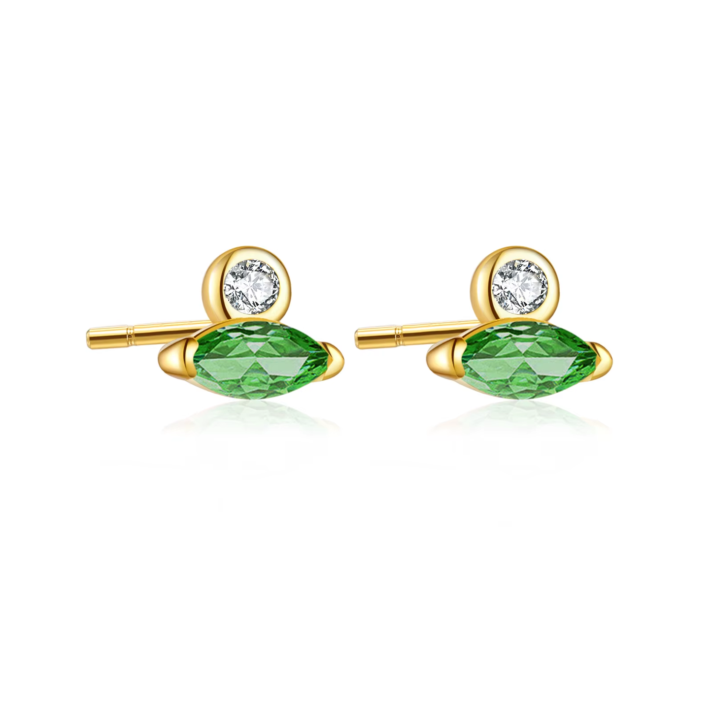 Zirconia Studs | Oorringen