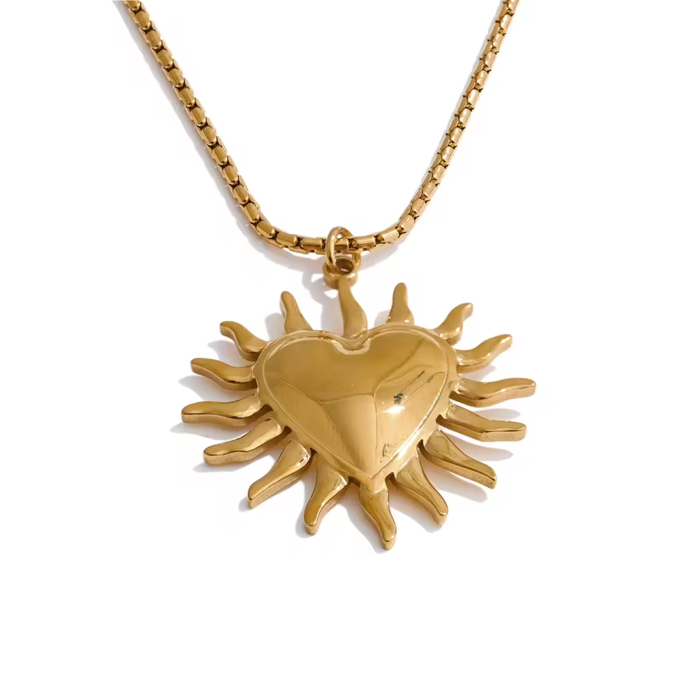 Hart - Zon  | Ketting